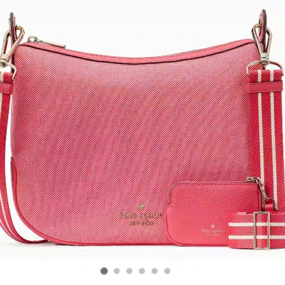 MWT 💖 KATE SPADE ♠️ NEW YORK ROSIE LARGE CROSSBODY PINK PEPPE - Picture 9 of 12